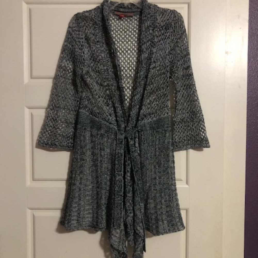 Tie Front Cardigan - Small